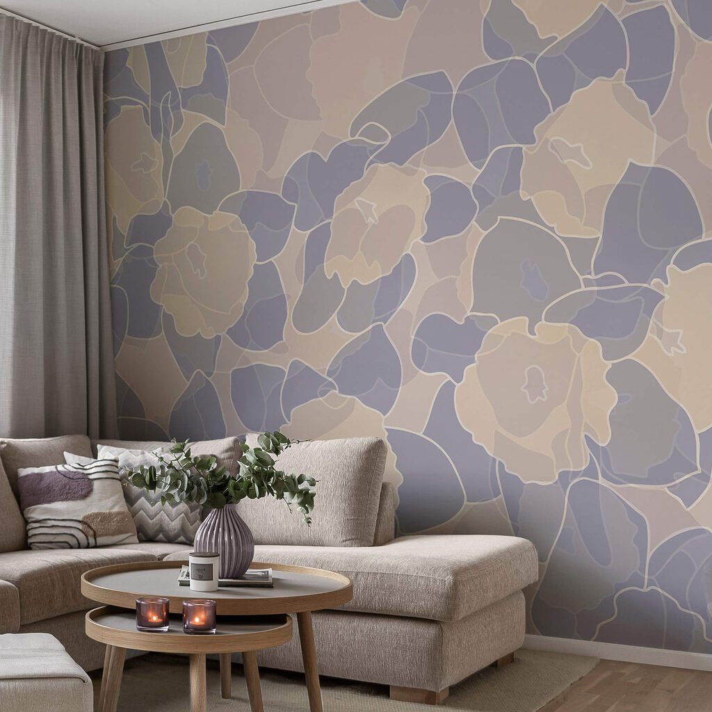 Patroon van bloemen en bladeren