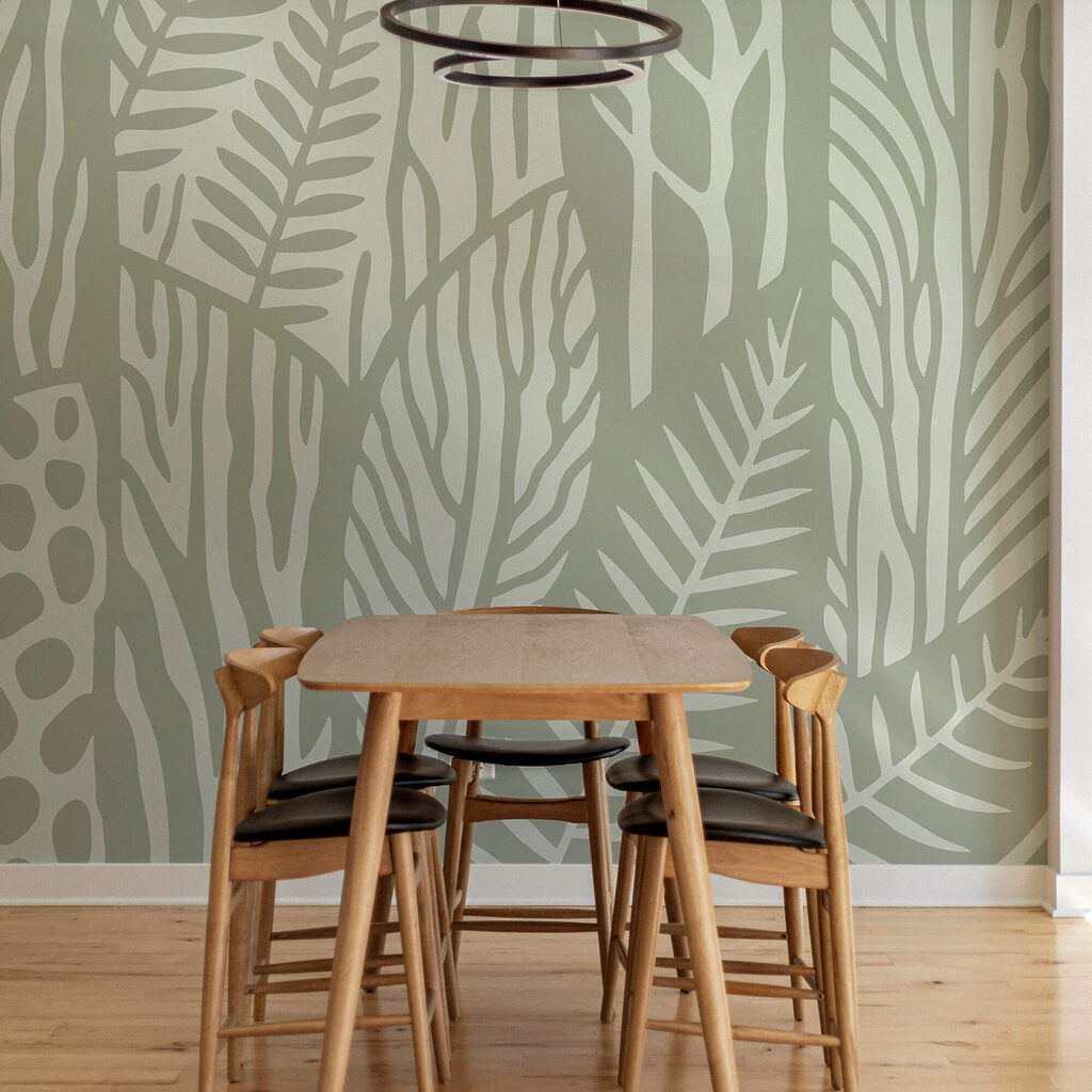 Patroon van bladeren en takken Patroon van bladeren en takken