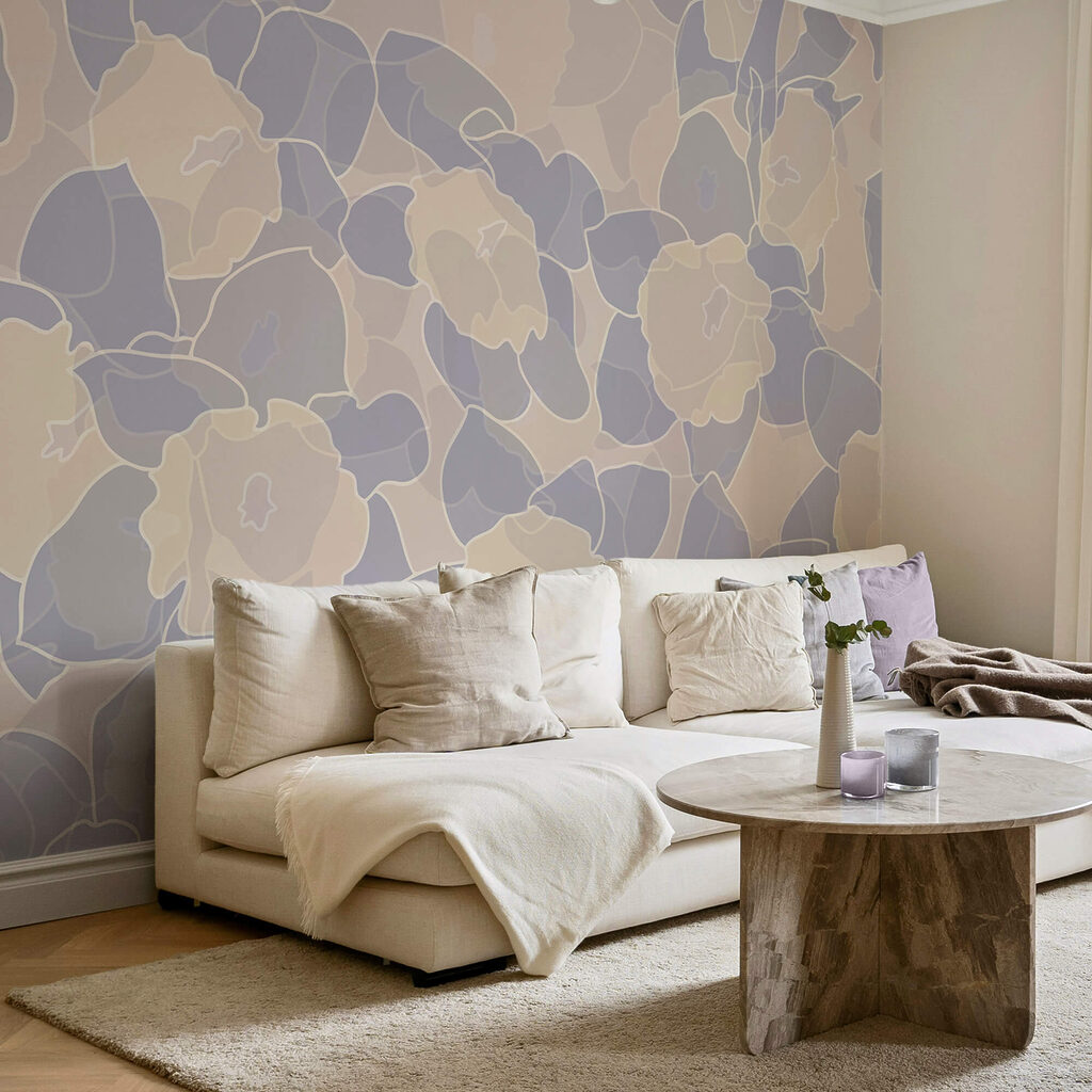 Patroon van bloemen en bladeren