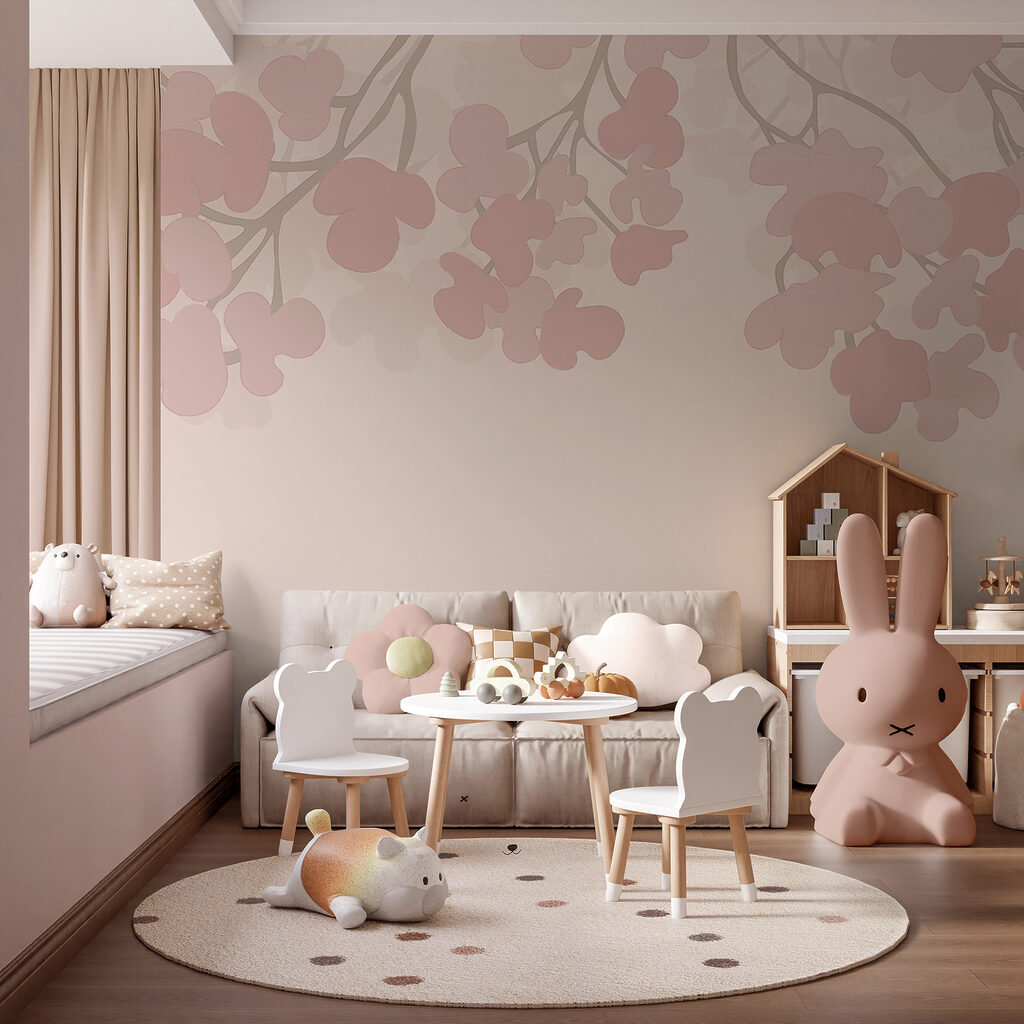 Roze bloemen op een witte achtergrond Roze bloemen op een witte achtergrond