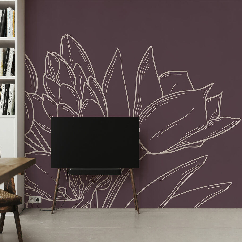 Delicate bloemen op een rijke achtergrond Delicate bloemen op een rijke achtergrond