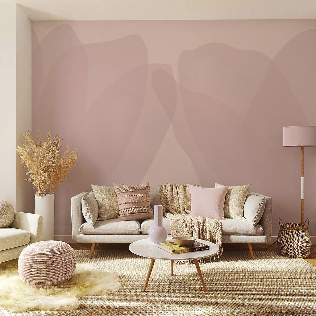 Roze en witte achtergrond