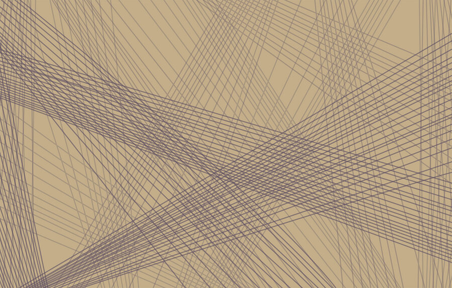 Abstracte lijnen in rustgevende kleuren