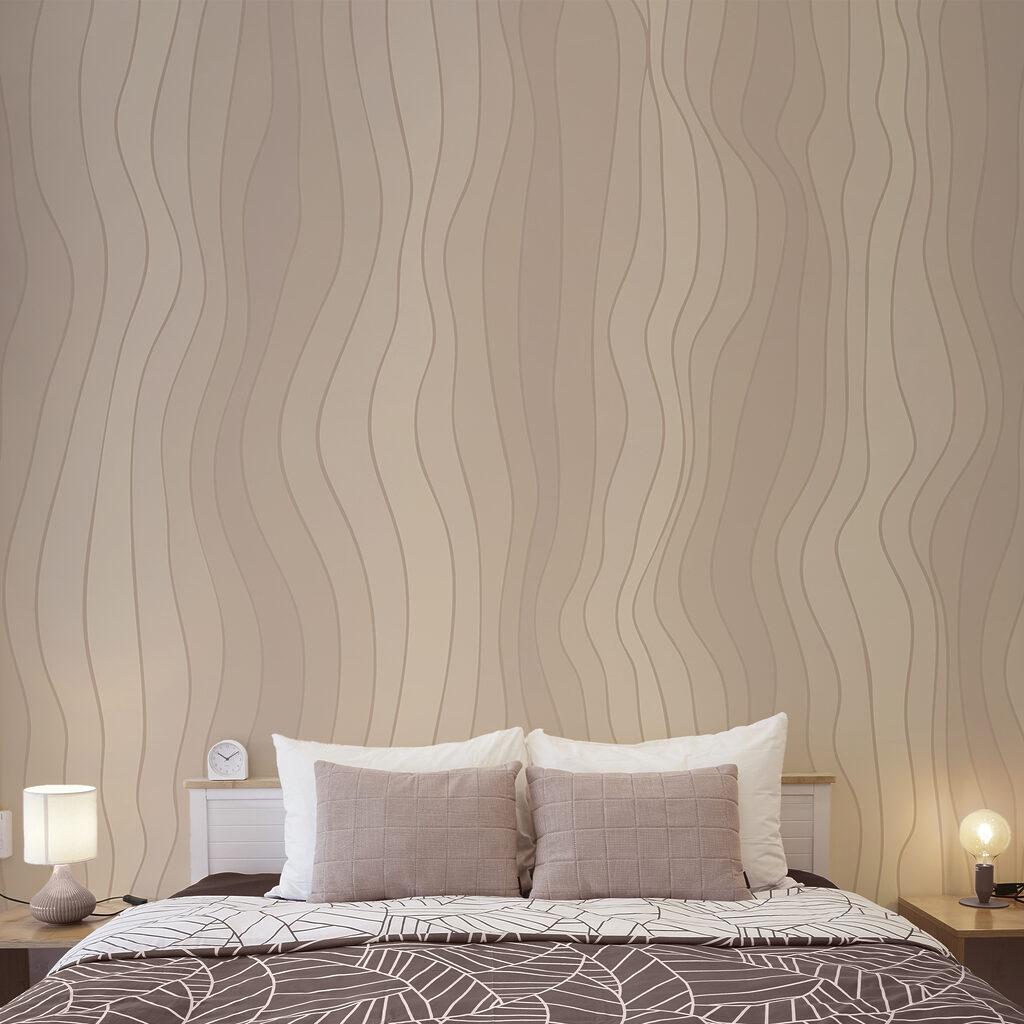 Zachte, vloeiende rondingen in zachte tinten