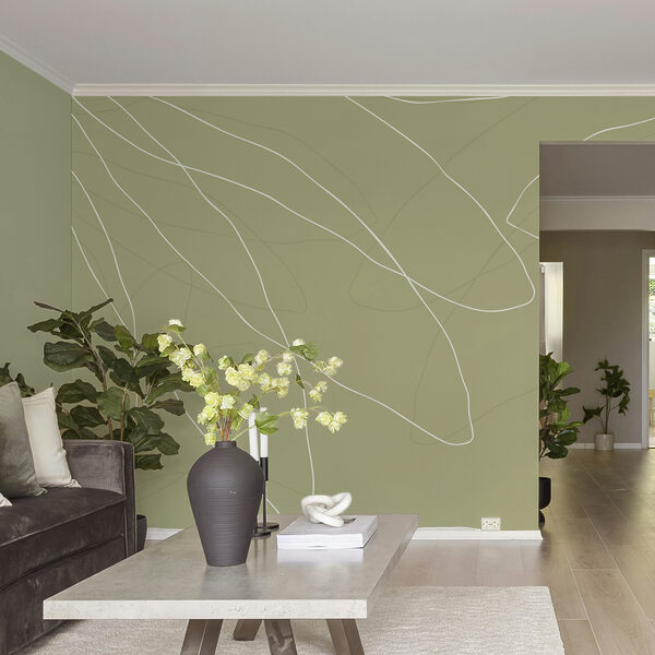 Groene achtergrond met witte lijnen Groene achtergrond met witte lijnen