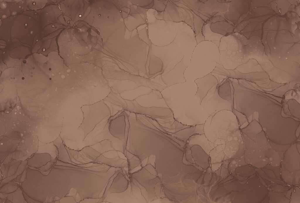 Fluid warm tones in abstract patterns