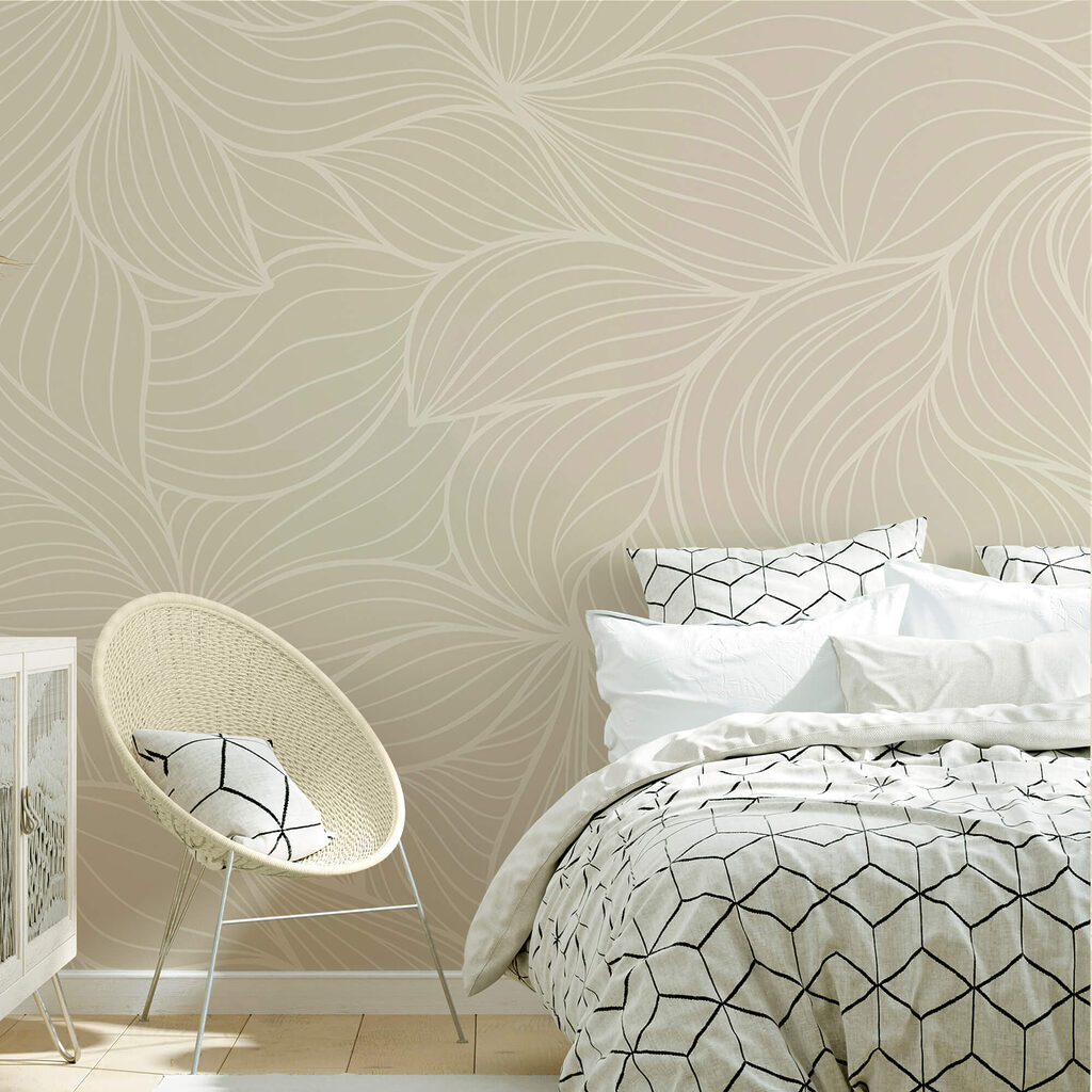 Patroon van golvende lijnen Patroon van golvende lijnen