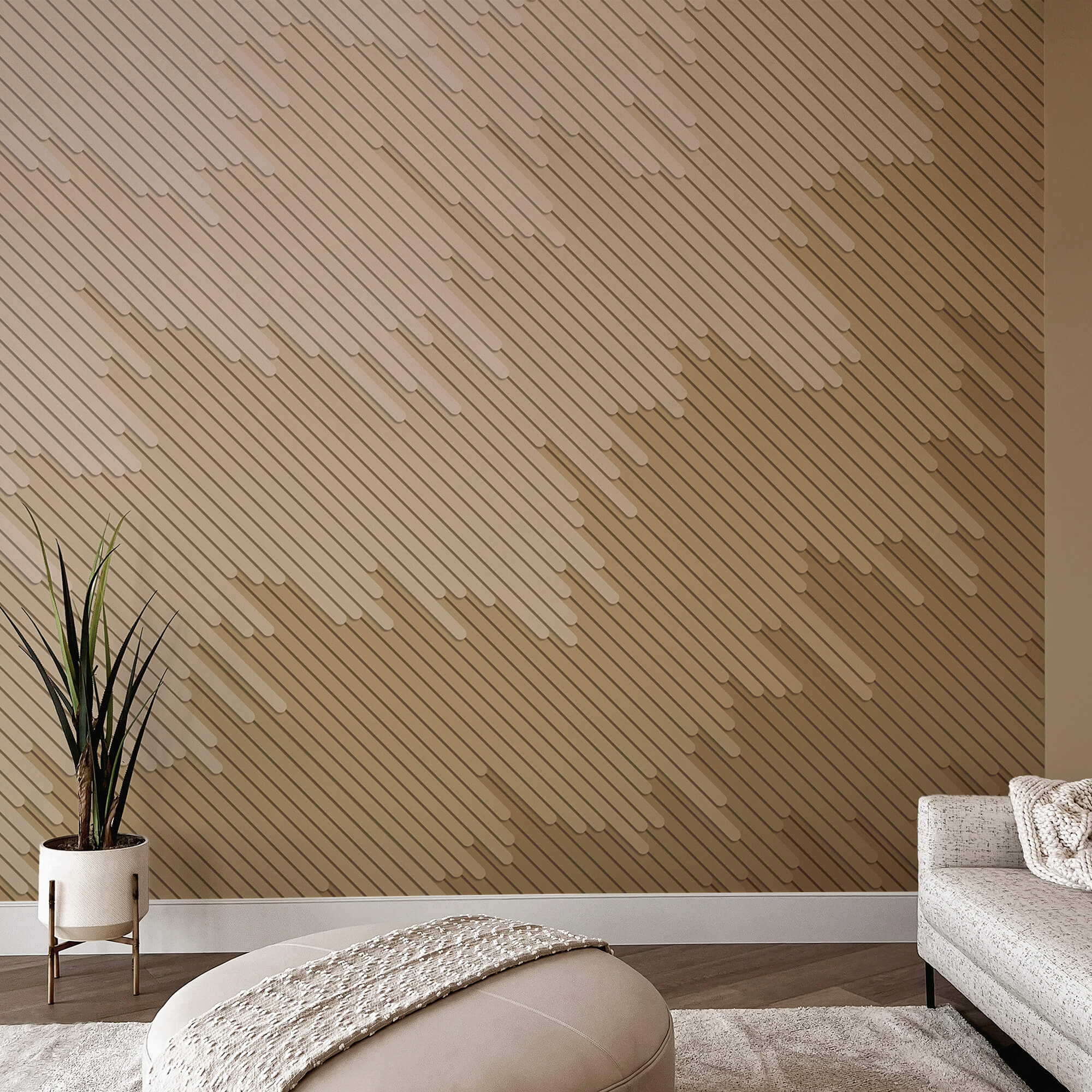 Structuurpatroon in zachte tinten