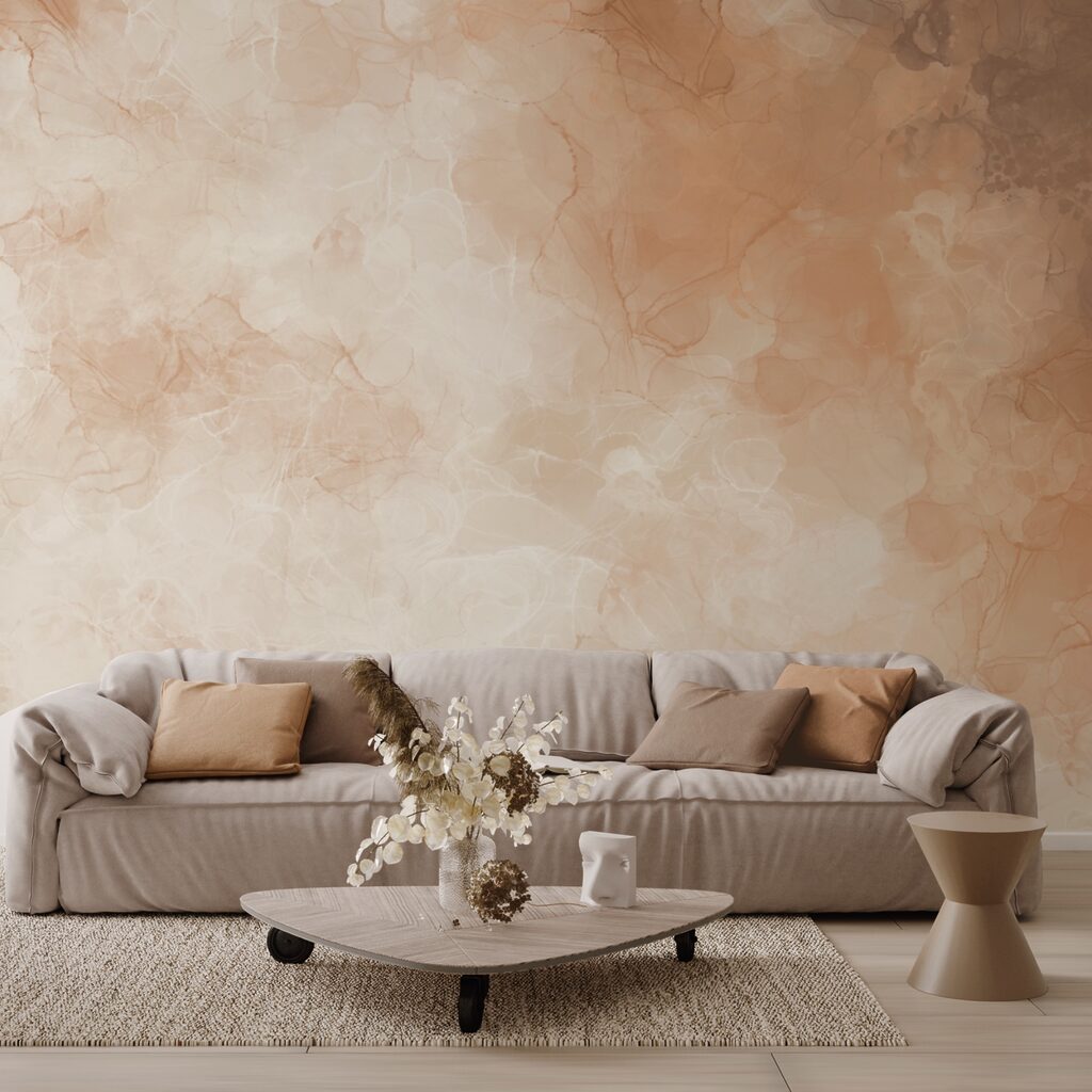 Subtiele tinten die zacht in elkaar overvloeien