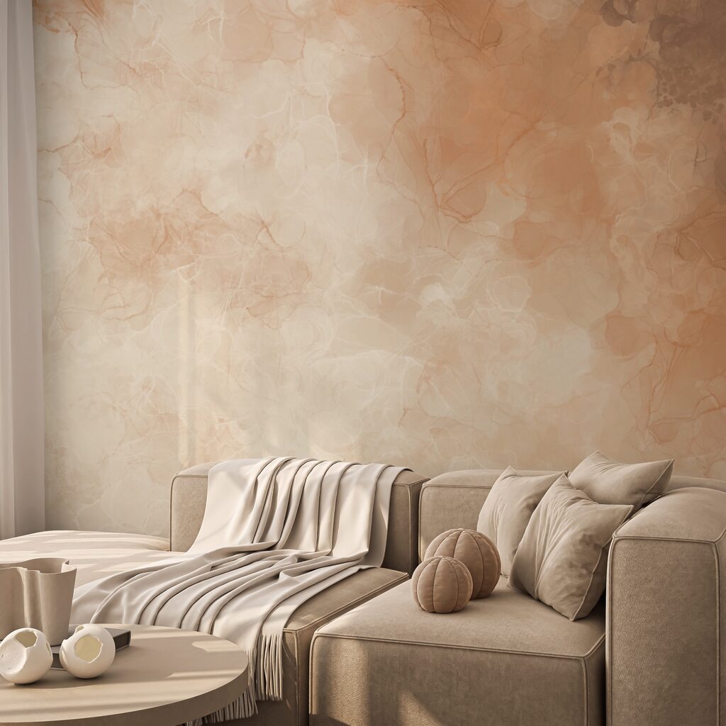 Subtiele tinten die zacht in elkaar overvloeien