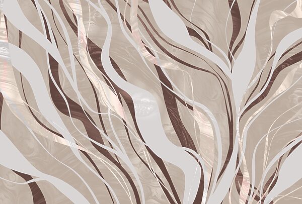 Bruine en witte swirls Bruine en witte swirls