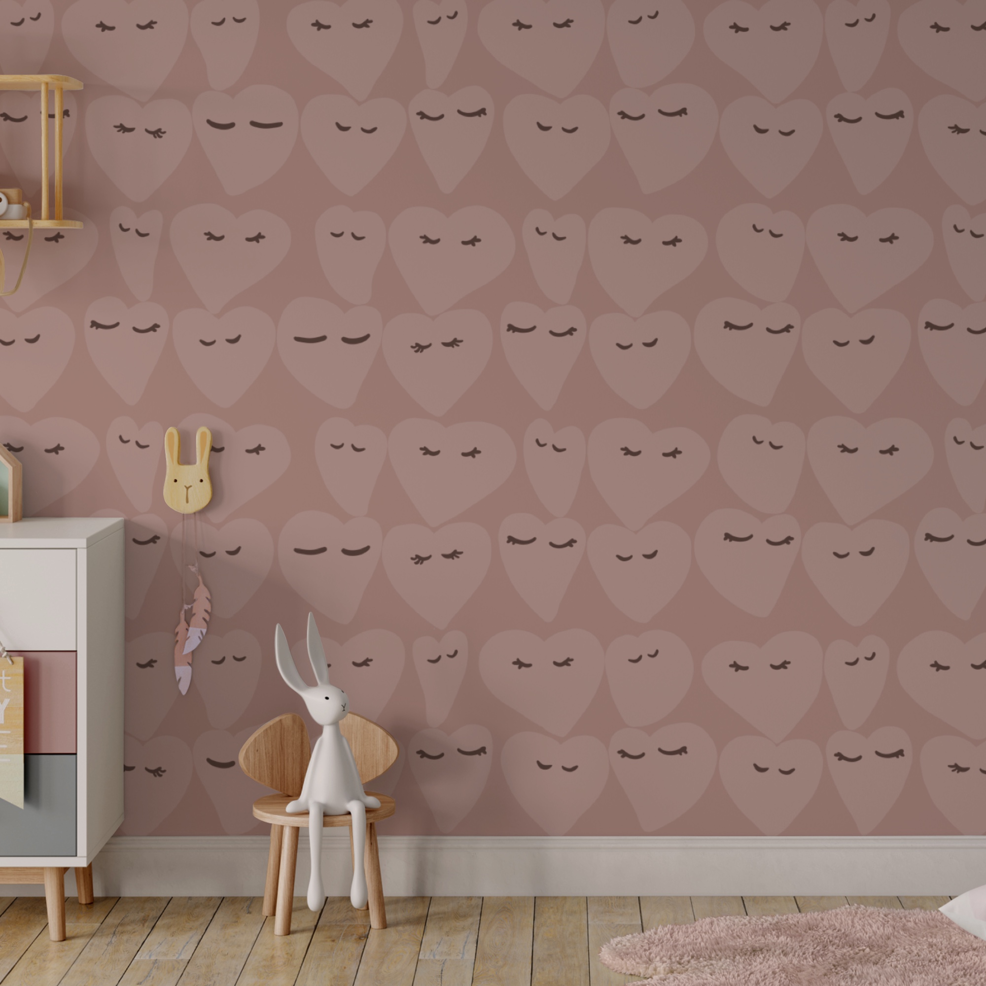 Hartpatronen met speelse uitdrukkingen Hartpatronen met speelse uitdrukkingen