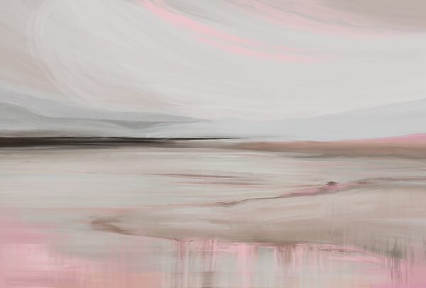 Schilderij van een landschap Schilderij van een landschap