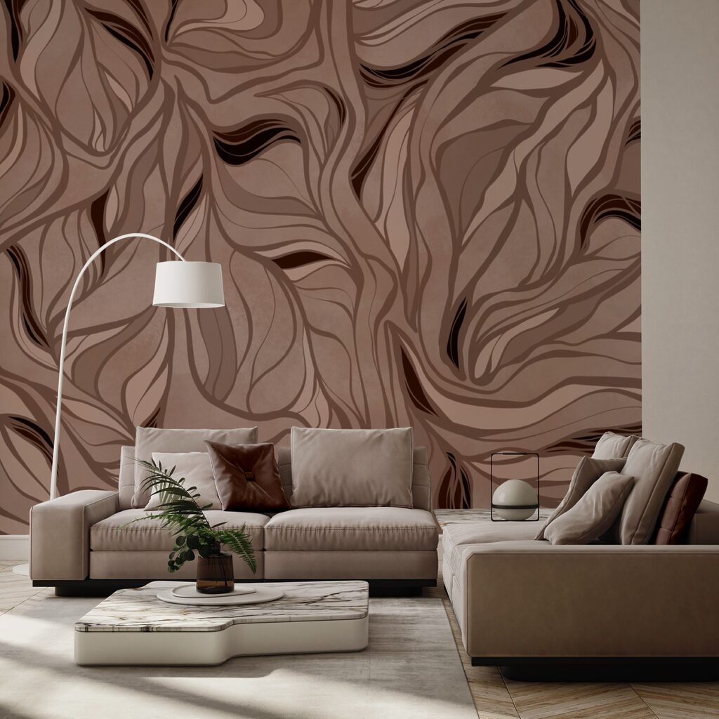 Bruin en zwart patroon Bruin en zwart patroon