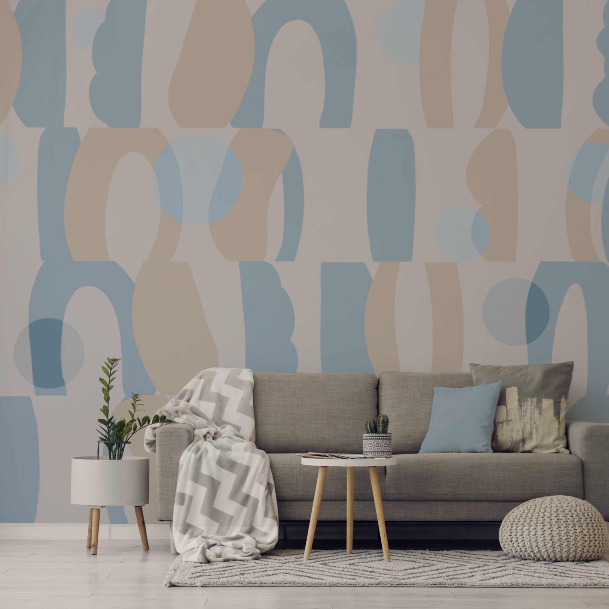 Patroon van verschillende vormen en kleuren Patroon van verschillende vormen en kleuren