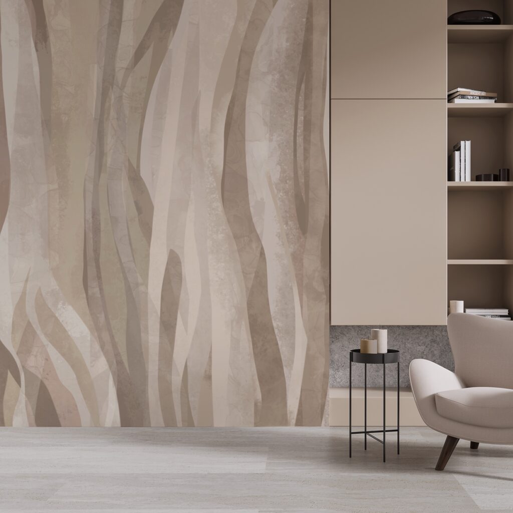 Abstracte natuurlijke patronen in zachte tinten Abstracte natuurlijke patronen in zachte tinten