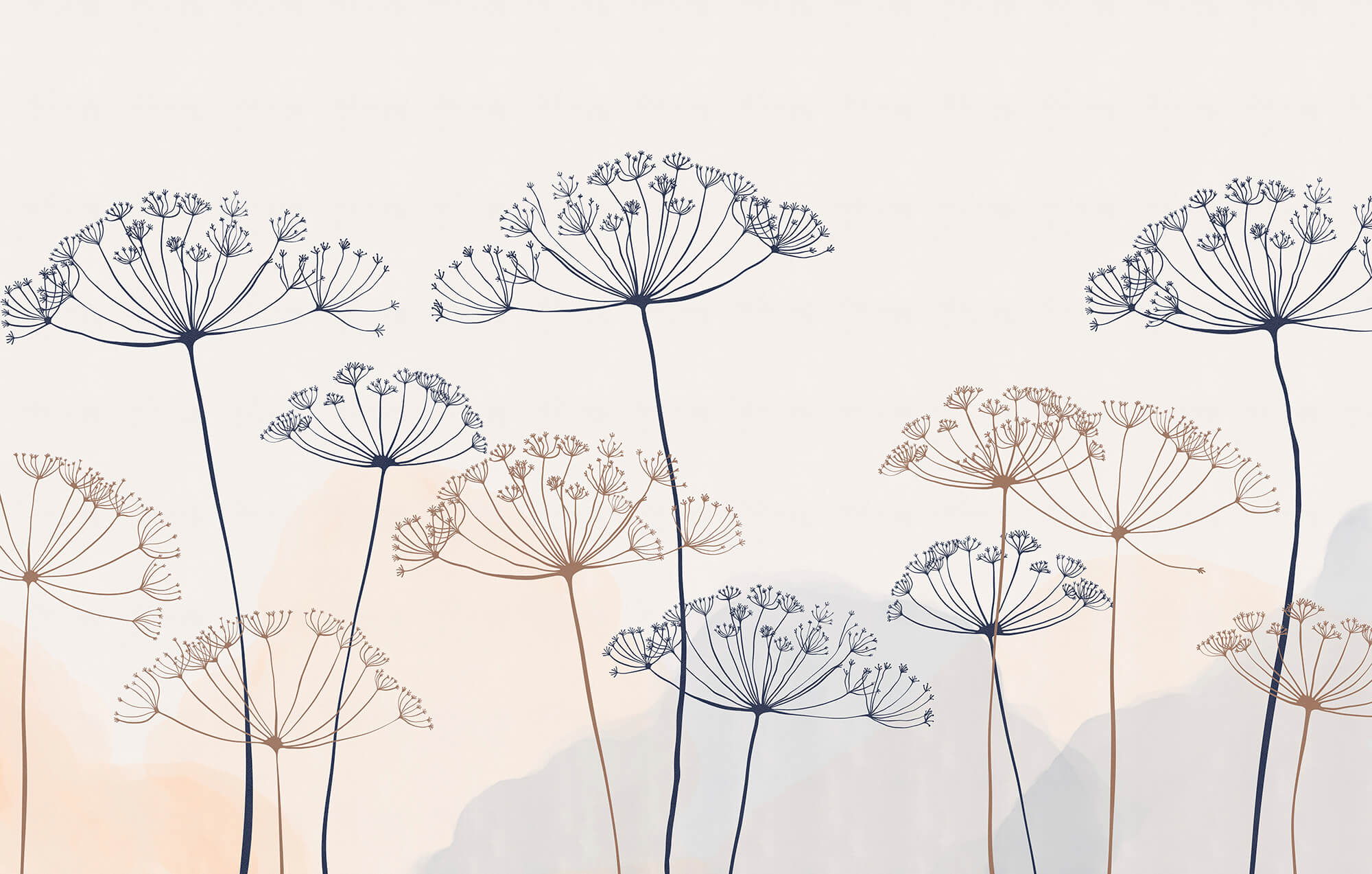 Groep bloemen met een witte achtergrond t00267p - Groep bloemen met een witte achtergrond