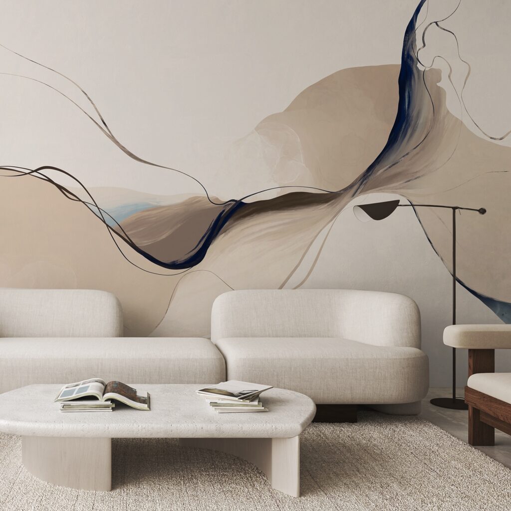 - Vloeiende kleuren in zachte harmonie