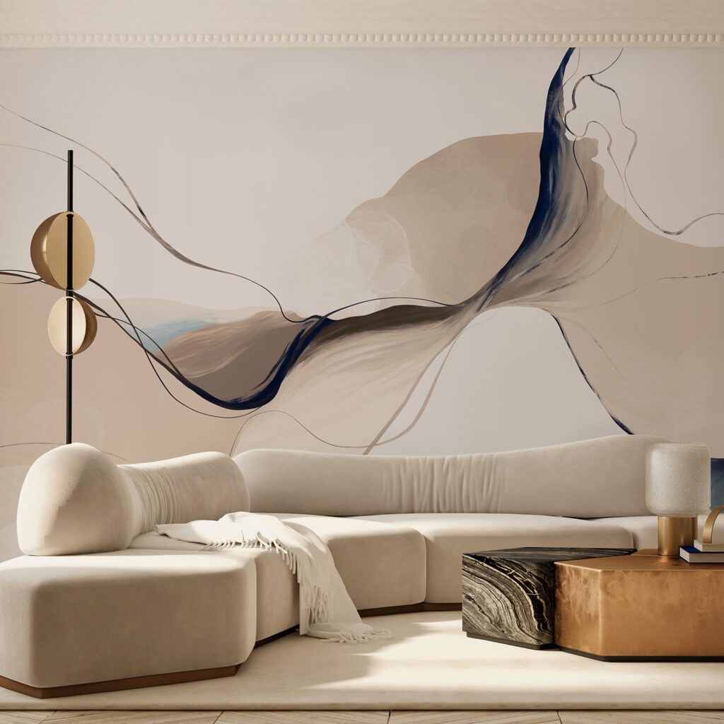 - Vloeiende kleuren in zachte harmonie