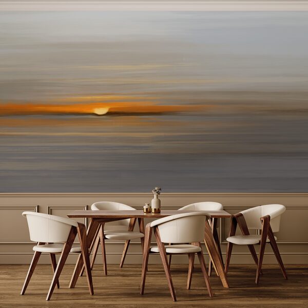 Zonsondergang over water