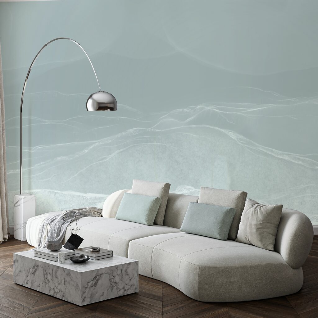 Wit en grijs landschap Wit en grijs landschap