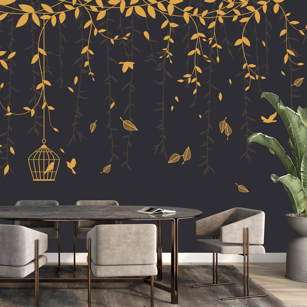 Vogelkooi uit een boom