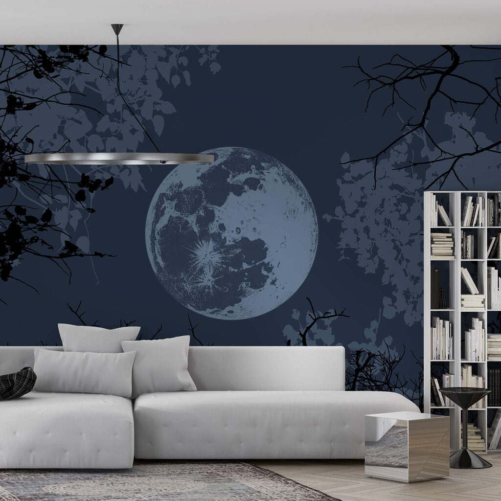 Maan aan de hemel Maan aan de hemel