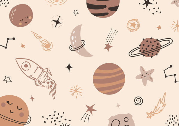Pattern of planets and stars