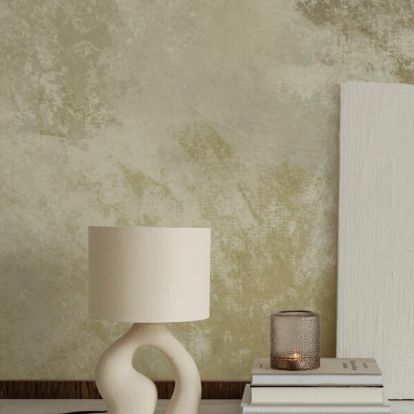 Witte en bruine muur