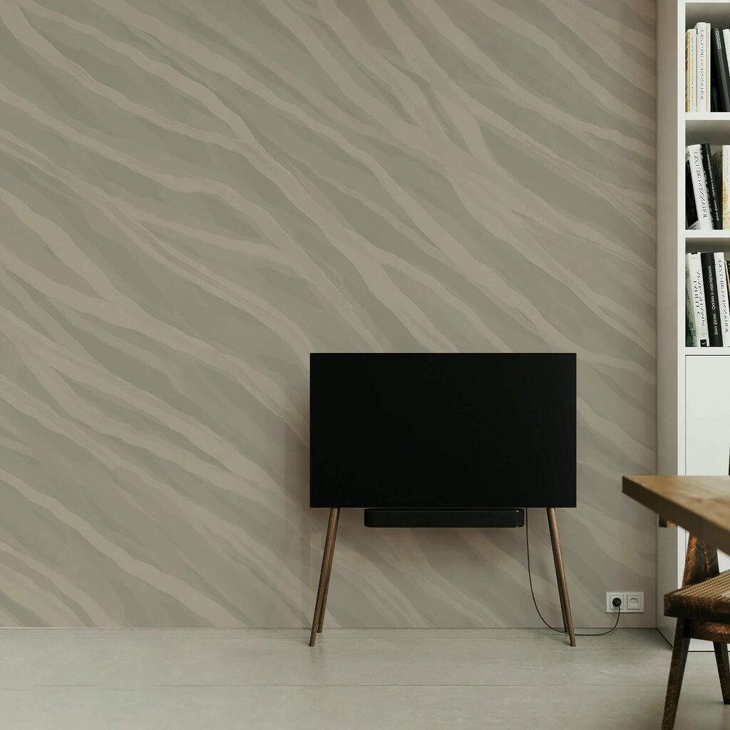 Golvende lijnen die vloeiende bewegingen creëren