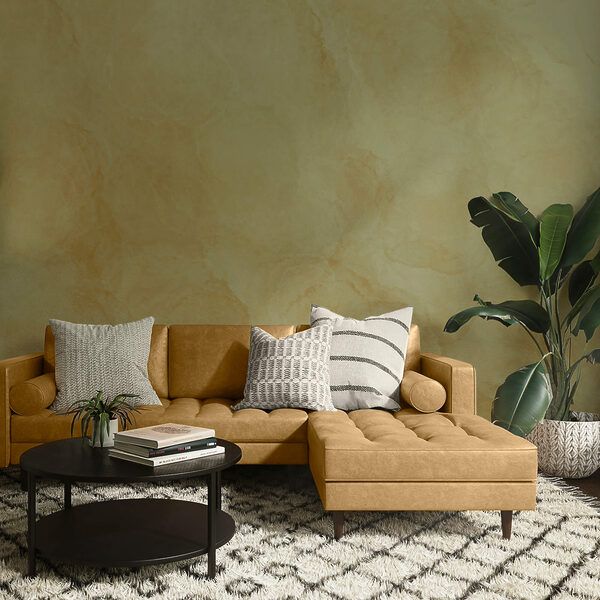 Zachte tinten creëren een subtiele diepte en warmte