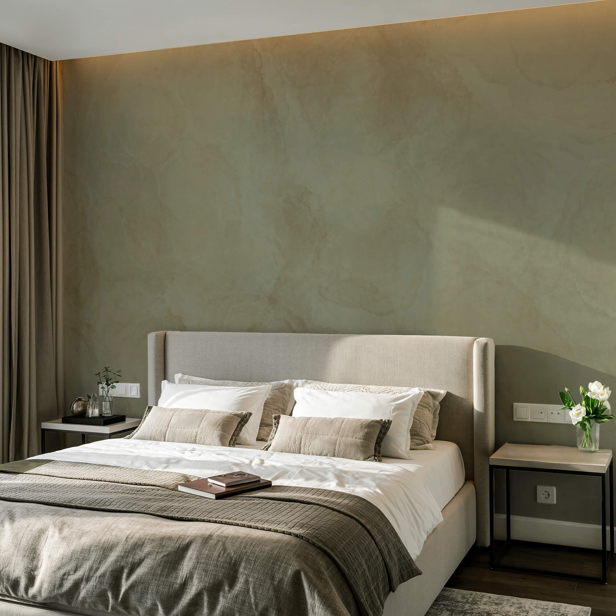 Mystieke tinten van aardse kleuren