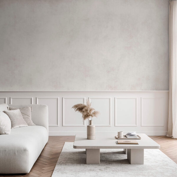 Wit papier met roze vlekjes