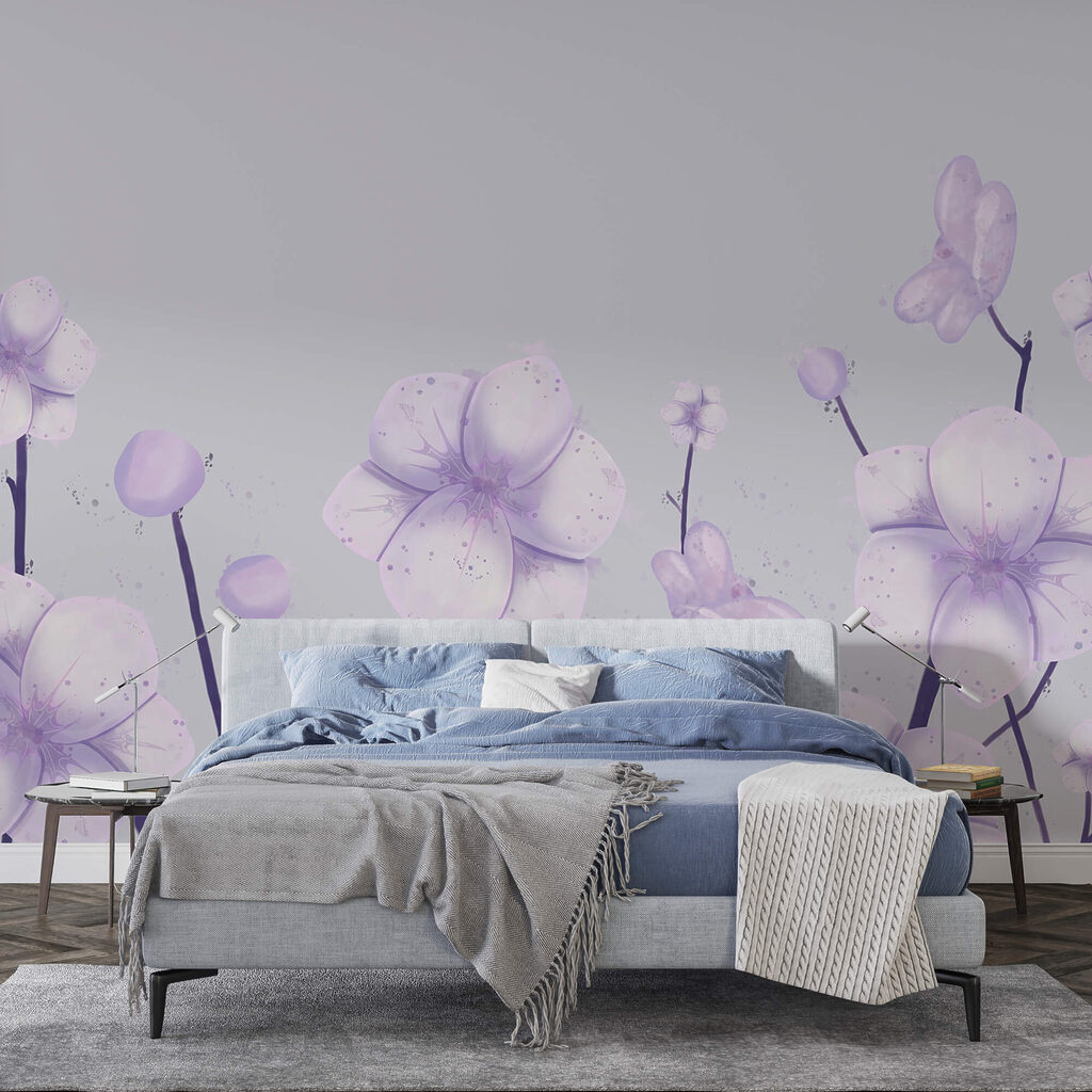 Groep bloemen op een witte achtergrond