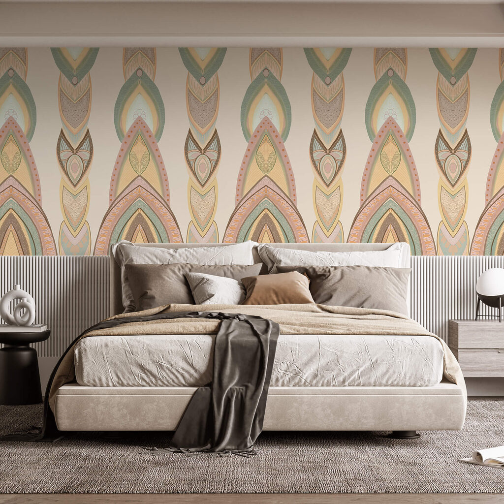 Patroon van kleurrijke vormen