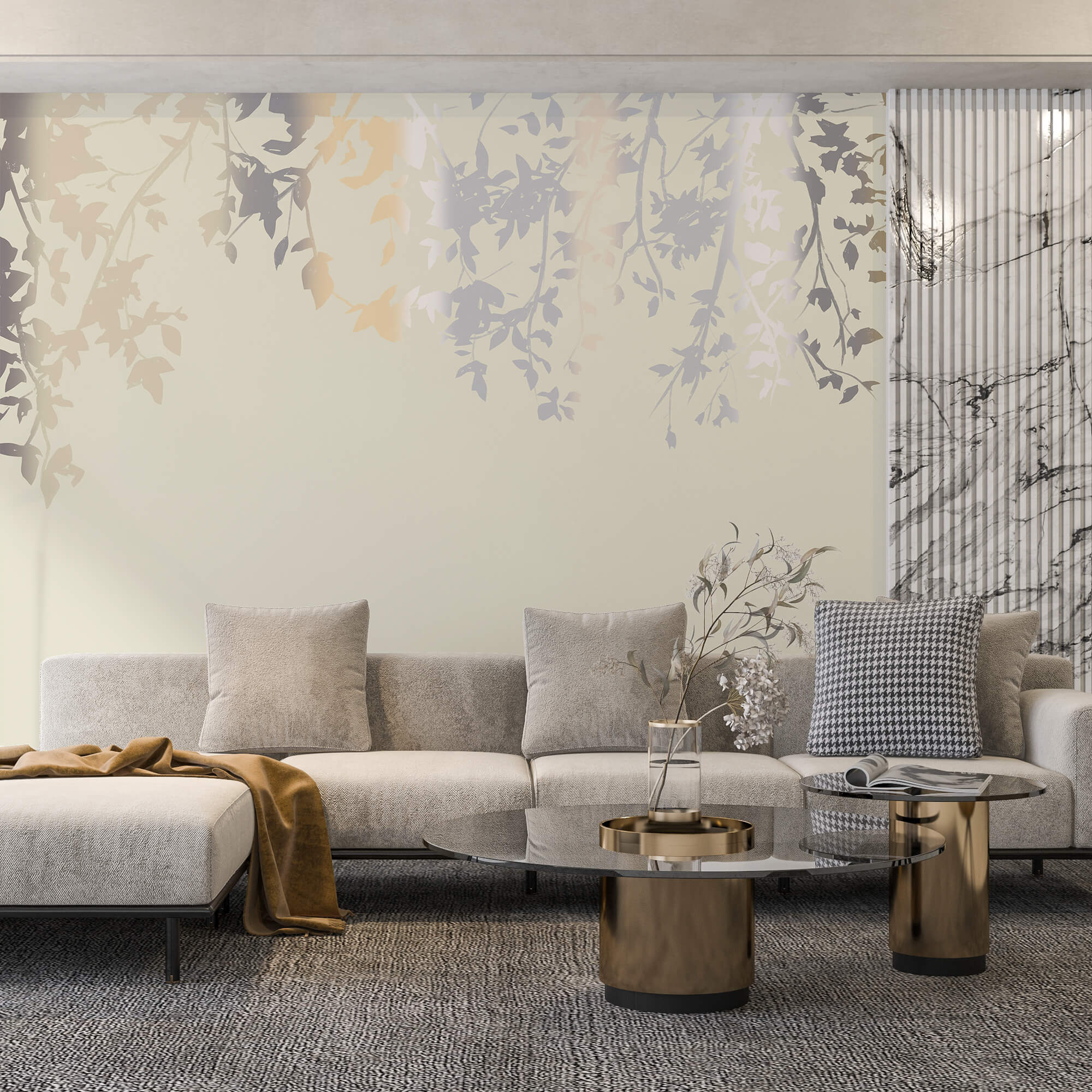 Boomtakken met bladeren Boomtakken met bladeren