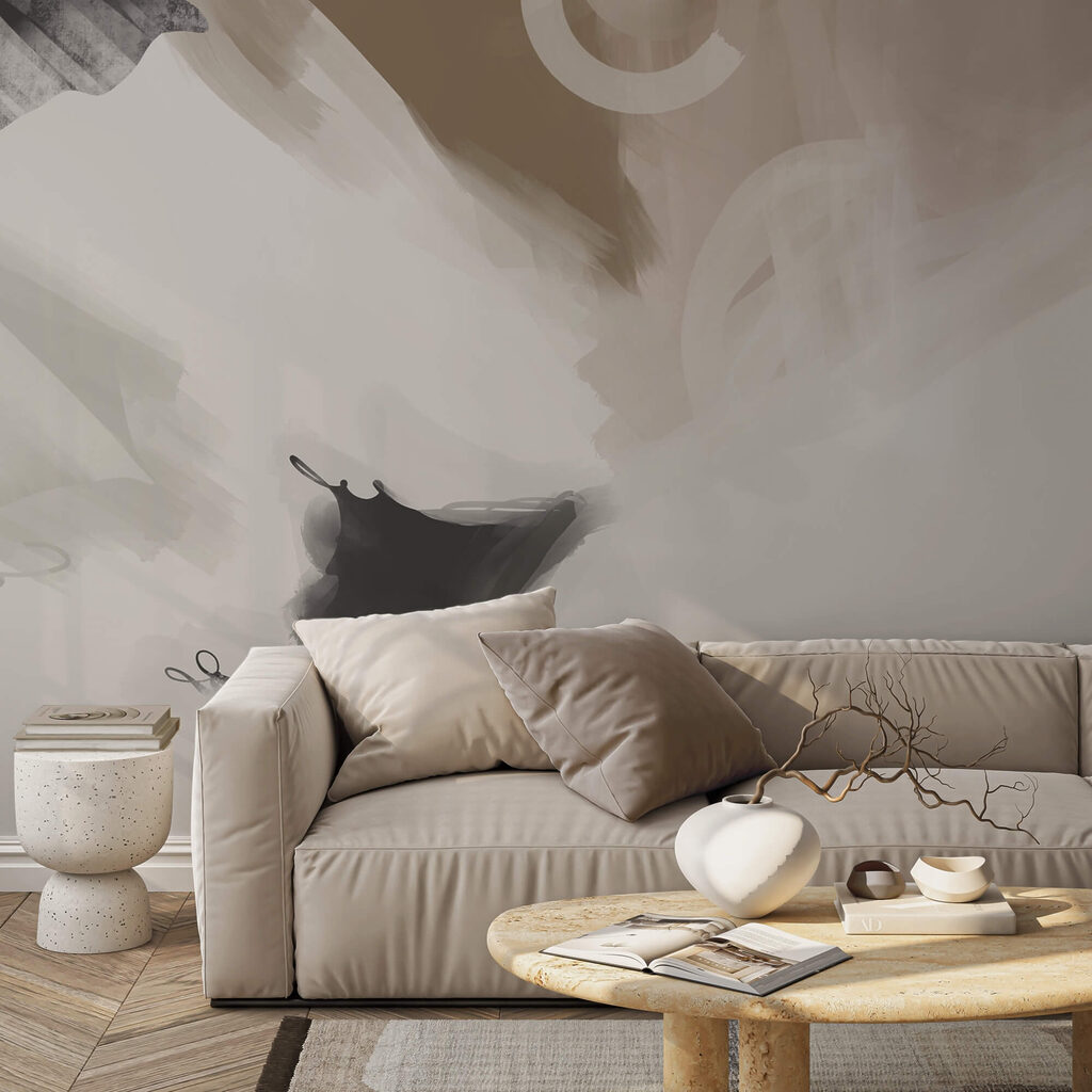 Schilderij van een mantarog Schilderij van een mantarog