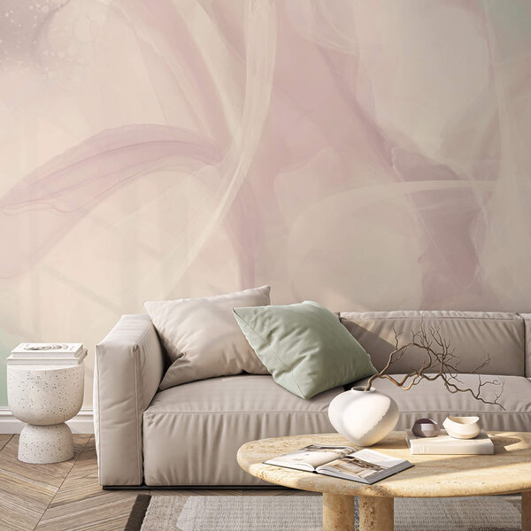 Zachte tinten die in harmonie met elkaar versmelten Zachte tinten die in harmonie met elkaar versmelten