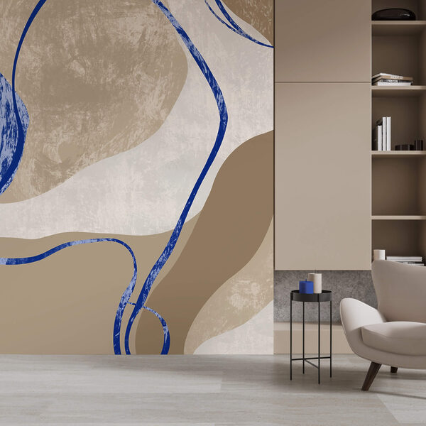 Blauw-wit patroon Blauw-wit patroon