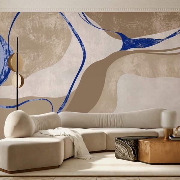 Blauw-wit patroon Blauw-wit patroon