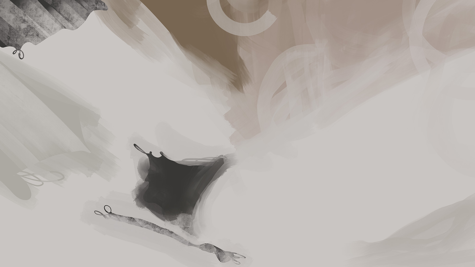 Painting of a manta ray Painting of a manta ray