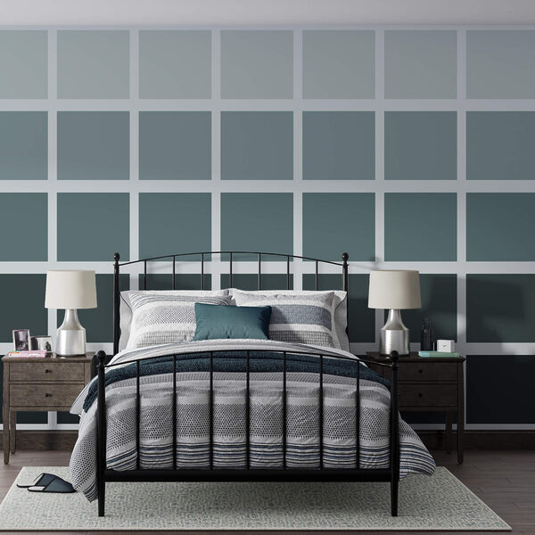 Grijze vierkanten met zwarte vierkanten