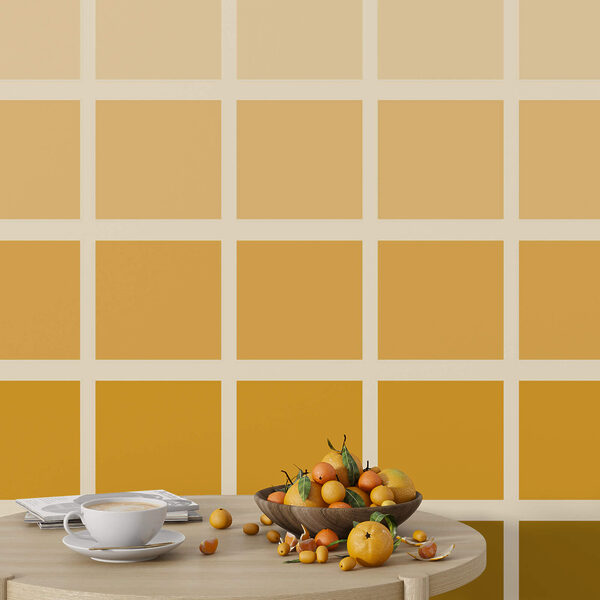 Gele en bruine vierkanten Gele en bruine vierkanten