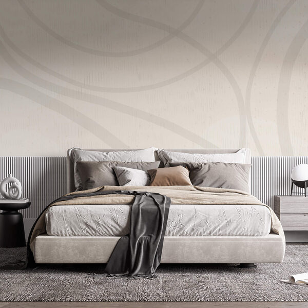 Wit oppervlak met lijnen