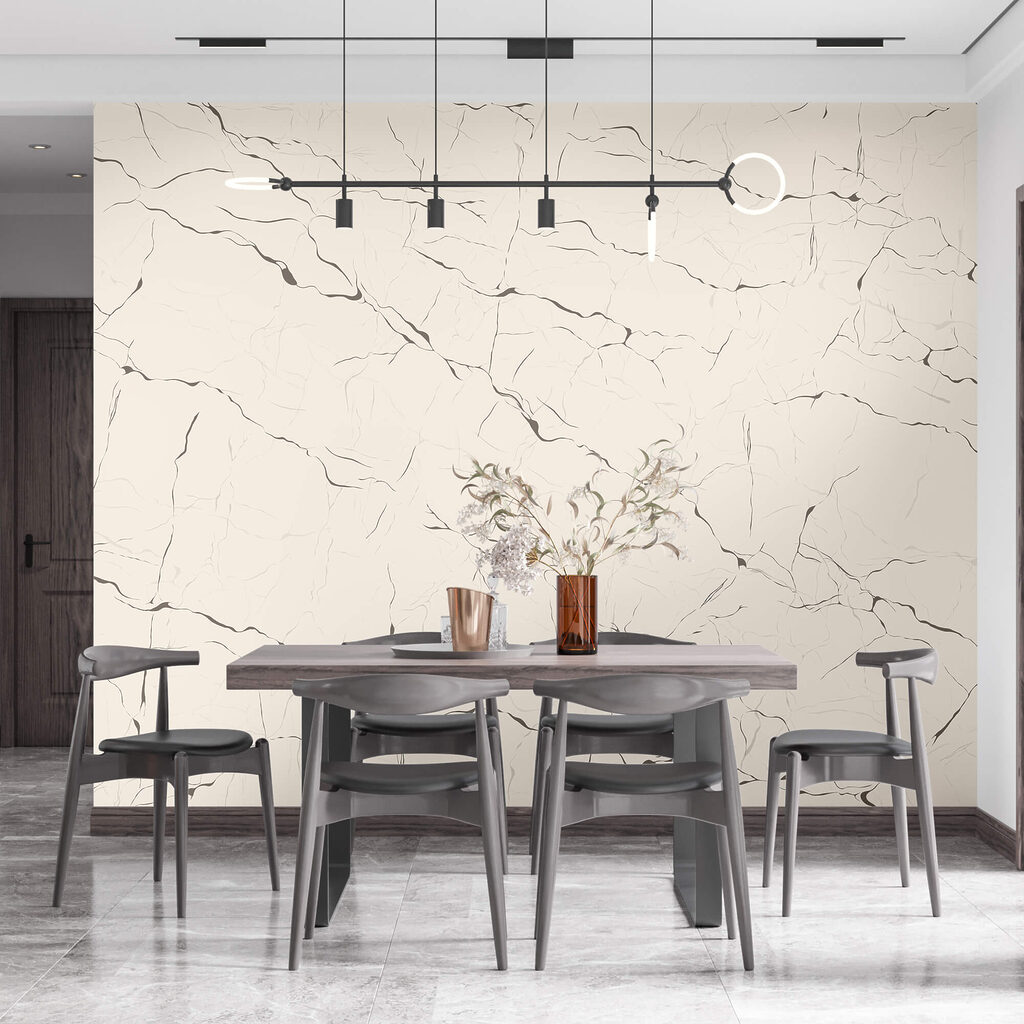 Wit oppervlak met scheuren Wit oppervlak met scheuren