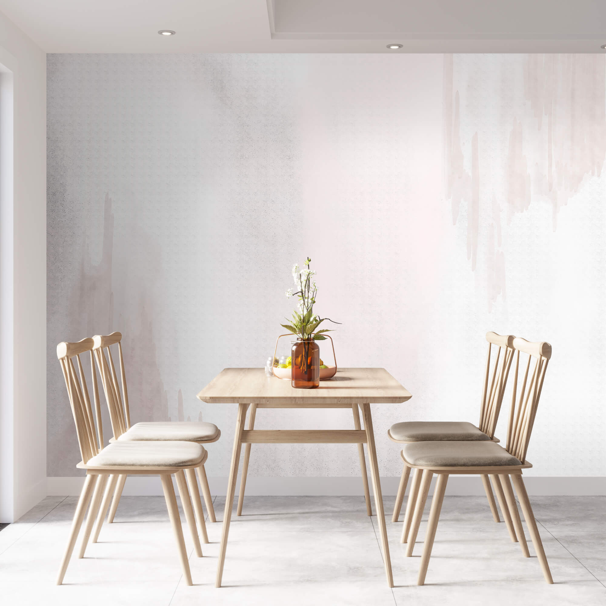 Witte en roze achtergrond