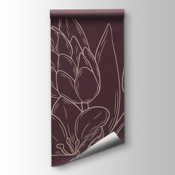 Delicate blooms on a rich backdrop Delicate blooms on a rich backdrop