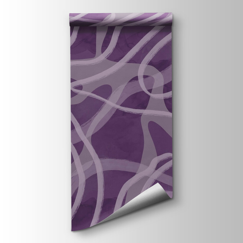 Purple and white pattern