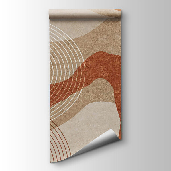 Brown and white abstract art Brown and white abstract art