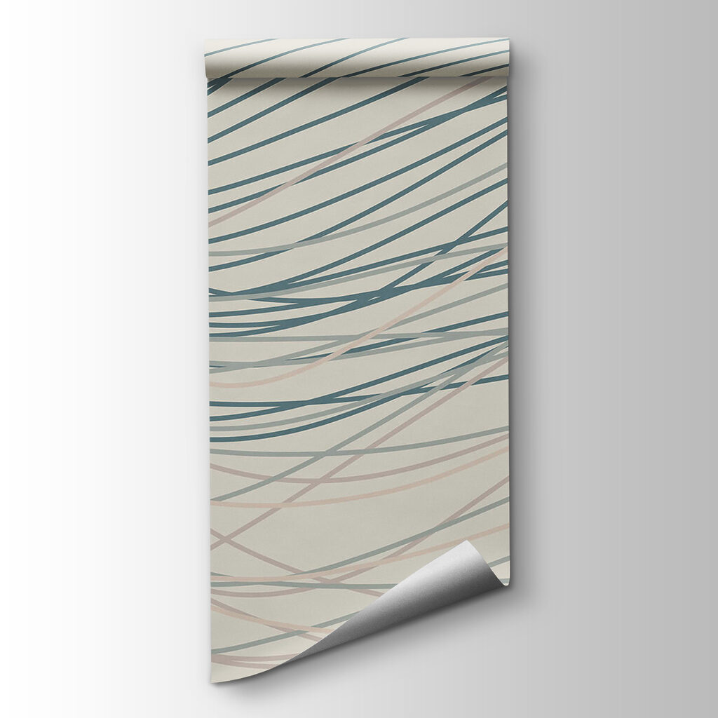 Flowing lines create a gentle rhythm Flowing lines create a gentle rhythm